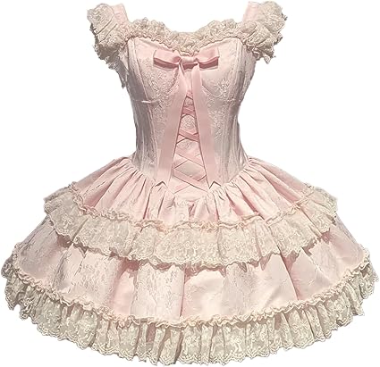 Lolita妖精序曲　お茶会ロリータ　JSKワンピース　アームカバーフルセット 71+SIe6H5BL._AC_SX425_.jpg